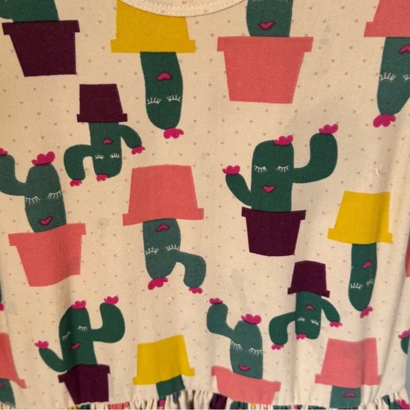 🌵✨ Dot Dot Smile Cactus Dress | Girls Size 7 ✨🌵 - Picture 5 of 12